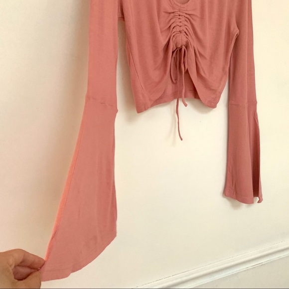 JACK by BB Dakota Leia Top in Rosette Pink - Picture 5 of 6